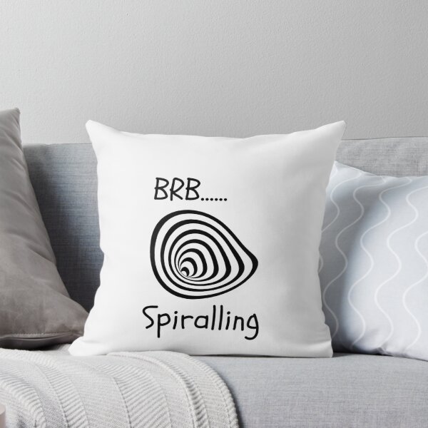 Item preview, BRB...Spiralling Anxiety Overthinking T-Shirt designed and sold by PiccoTees.