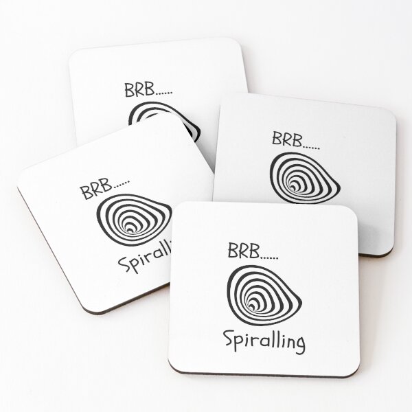 Item preview, BRB...Spiralling Anxiety Overthinking T-Shirt designed and sold by PiccoTees.