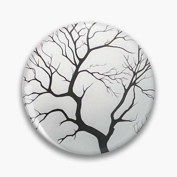 Item preview, Sleek minimalist tree outline – contemporary simplicity. designed and sold by GalaxyKale.