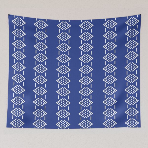 Item preview, Blue Bogolan loincloth designed and sold by Wolagno.