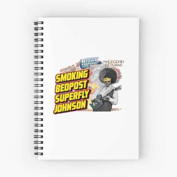 Item preview, funny blues guitarist superfly Johnson designed and sold by VWscout2.