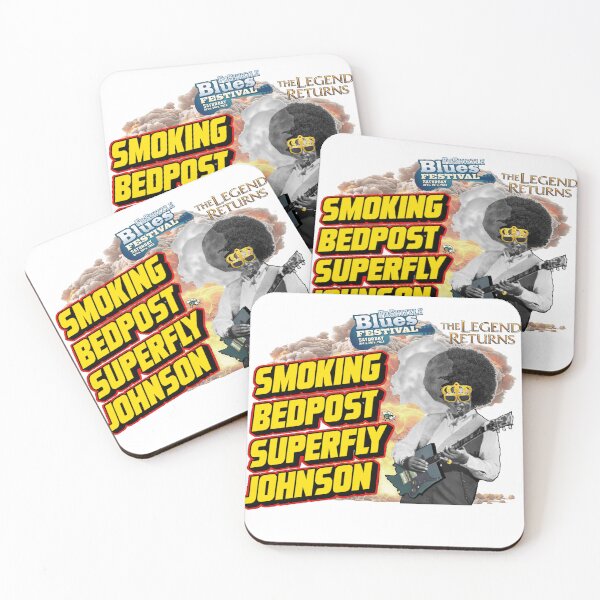 Item preview, funny blues guitarist superfly Johnson designed and sold by VWscout2.