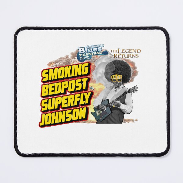 Item preview, funny blues guitarist superfly Johnson designed and sold by VWscout2.
