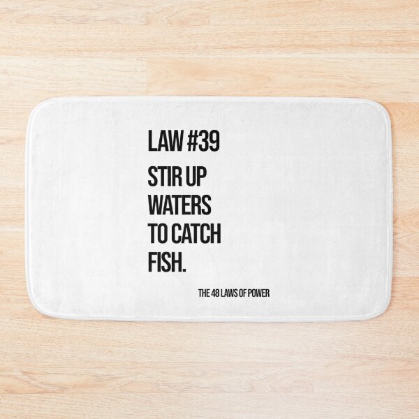 Item preview, Law 39 Poster – 48 Laws of Power designed and sold by Enea Kelo.