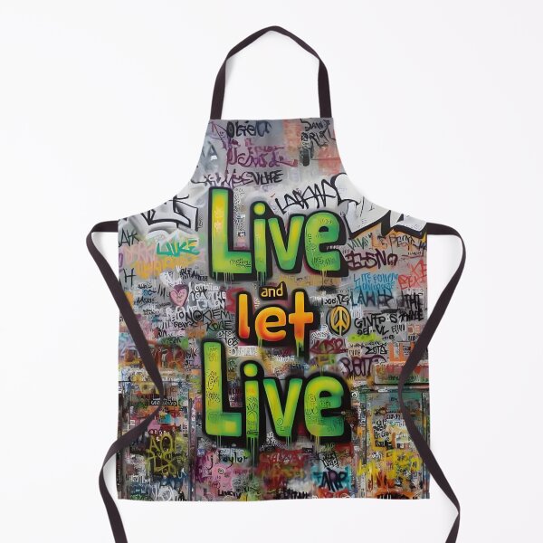 Item preview, "Live and let Live" designed and sold by JacquiTaylorArt.