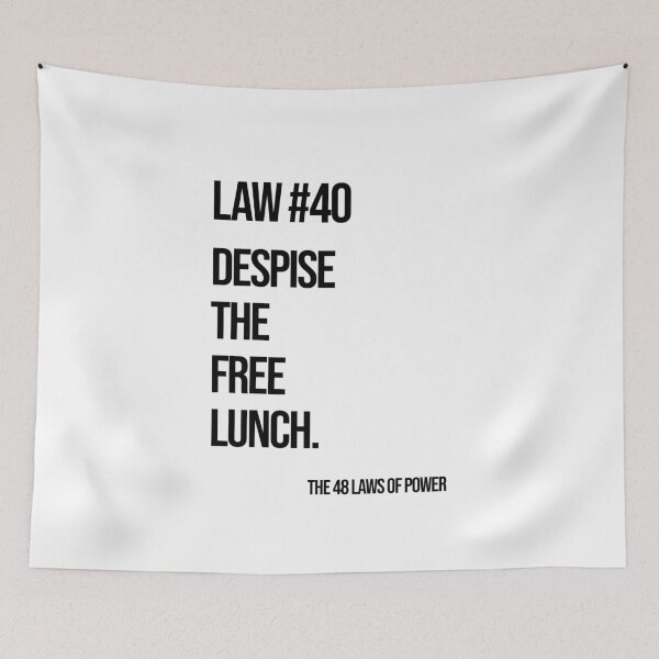 Item preview, Law 40 Poster – 48 Laws of Power designed and sold by Enea Kelo.