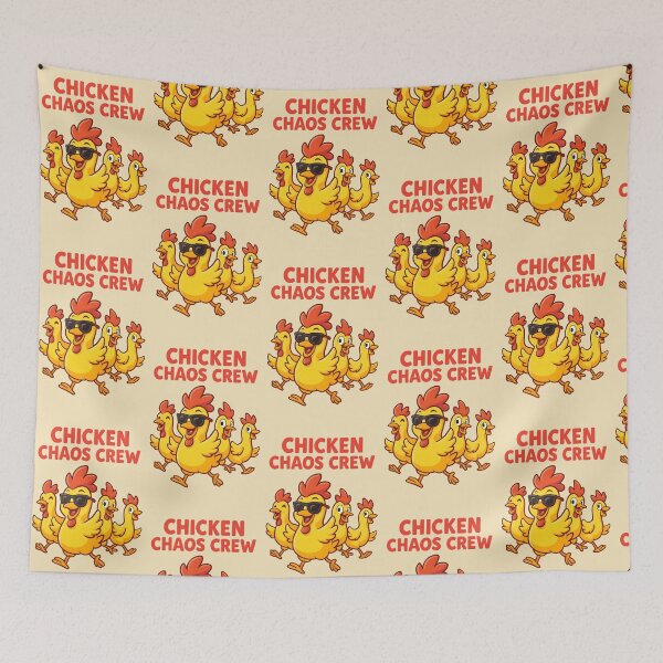 Item preview, Funny Cartoon Chicken Design designed and sold by PrintandJoy.