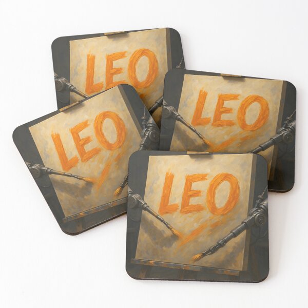 Item preview, LEO Living Museum Art – Surreal Interactive Frame Name Design designed and sold by VoidBloom Studio.
