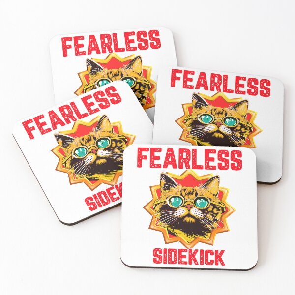 Item preview, Fearless Sidekick designed and sold by Alley Cat Entertainment.