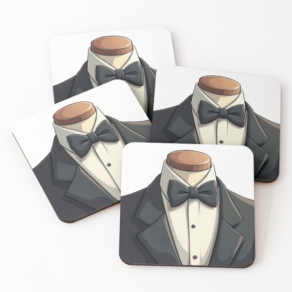 Item preview, Cartoon black bow tie designed and sold by ArtQueen777.