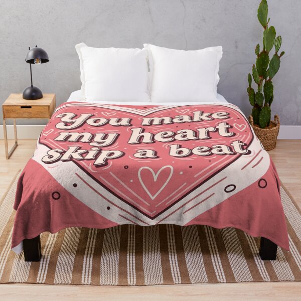 Item preview, You Make My Heart Skip A Beat Heart designed and sold by Owcomm.