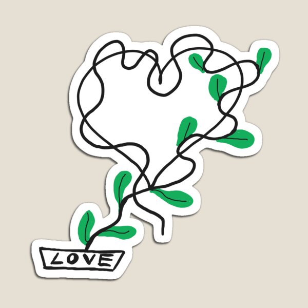 Item preview, Rooted in Heart - Hand-Drawn Botanical Love designed and sold by JRprojects.