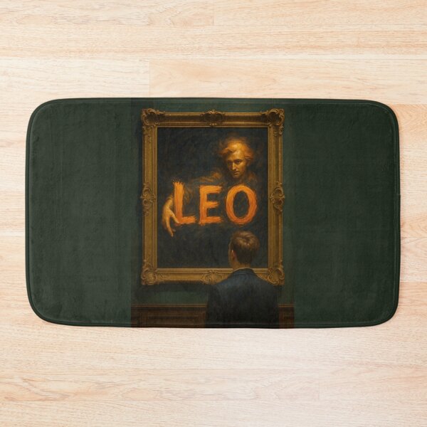 Item preview, LEO Living Museum Art – Surreal Interactive Frame Name Design designed and sold by VoidBloom Studio.