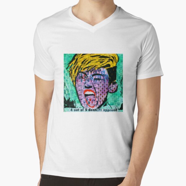 4 out 5 dentists approve V-Neck T-Shirt