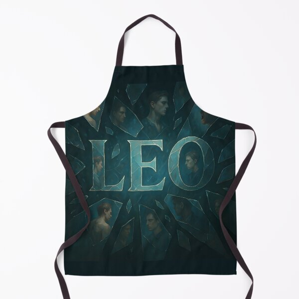 Item preview, LEO Shattered Mirror World – Multiverse Reflection Name Design designed and sold by VoidBloom Studio.
