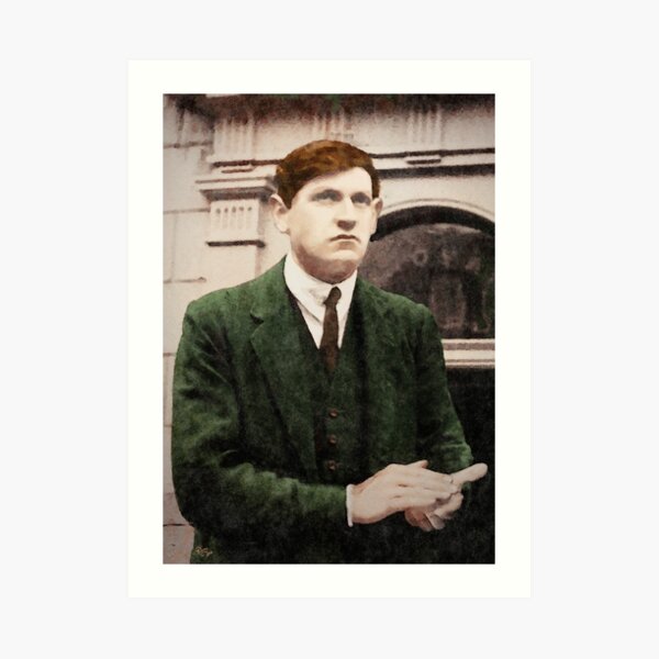 Michael Collins, Skibbereen, 1922 Art Print