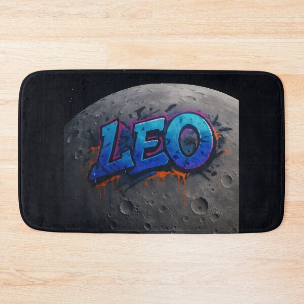 Item preview, LEO Moon Graffiti – Rebellious Space Race Street Art Name designed and sold by VoidBloom Studio.