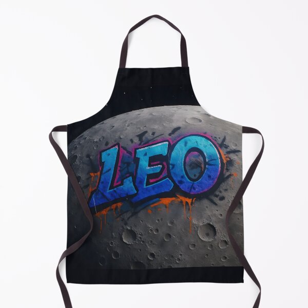Item preview, LEO Moon Graffiti – Rebellious Space Race Street Art Name designed and sold by VoidBloom Studio.