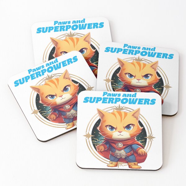 Item preview, Paws and Superpowers designed and sold by Alley Cat Entertainment.