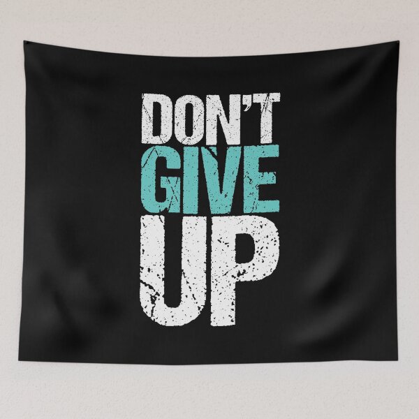 Item preview, Badass Inspiring Word | Don't Give Up  designed and sold by typoinspired.