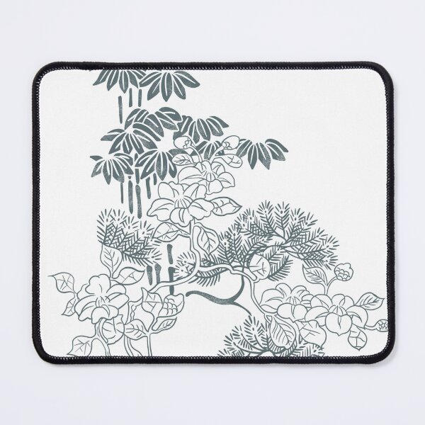 Item preview, Sasa, Pine, and More – Taisho Modern Harmony - Japanese Botanical Art designed and sold by tokomoroJP.