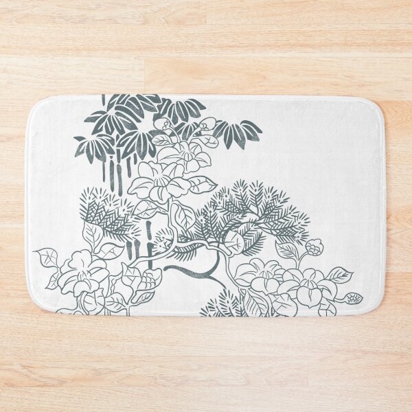Item preview, Sasa, Pine, and More – Taisho Modern Harmony - Japanese Botanical Art designed and sold by tokomoroJP.