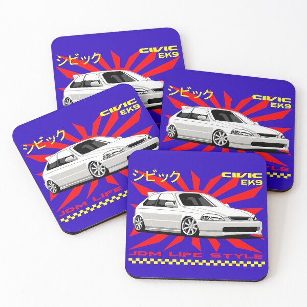 Item preview, Civc Ek9 Vintage JDM Sports Car designed and sold by Rifart Shop.