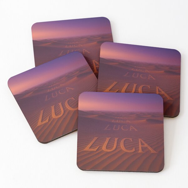 Item preview, LUCA Infinite Desert Echo – Twilight Dunes of Memory Name Art designed and sold by VoidBloom Studio.