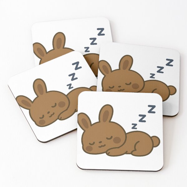 Item preview, Cute sleeping brown bunny!! designed and sold by TacoBearDesigns.