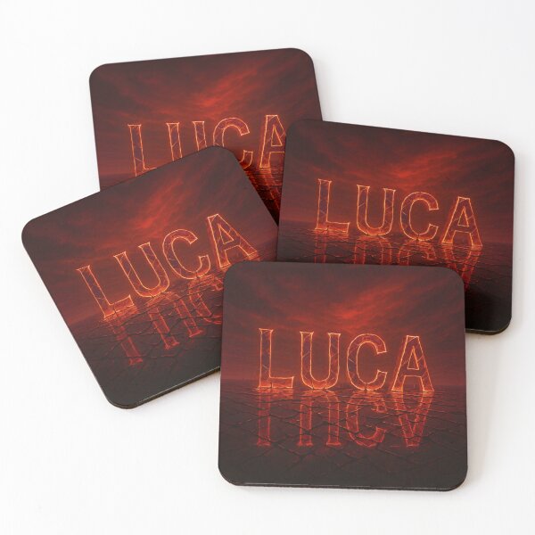 Item preview, LUCA Shattered Ocean Reflection – Crimson Sky Identity Art designed and sold by VoidBloom Studio.