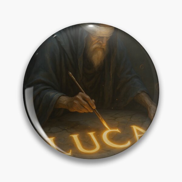 Item preview, LUCA Oracle Inscription – Divine Marble Ritual Name Art designed and sold by VoidBloom Studio.