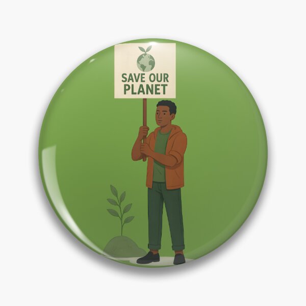 Item preview, Eco Warrior Climate Change Activism | 6 designed and sold by old-district.