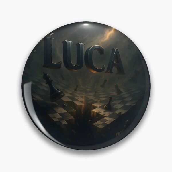 Item preview, LUCA Above the Collapse – Surreal Chessboard Void Name Design designed and sold by VoidBloom Studio.
