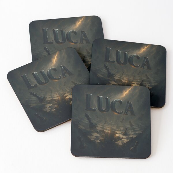 Item preview, LUCA Above the Collapse – Surreal Chessboard Void Name Design designed and sold by VoidBloom Studio.