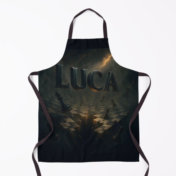 Item preview, LUCA Above the Collapse – Surreal Chessboard Void Name Design designed and sold by VoidBloom Studio.