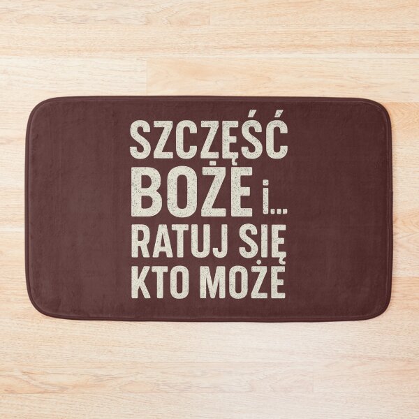 Item preview, Grzegorz Braun quote Szczęść Boże i...ratuj się kto może  designed and sold by Meandmyshop.