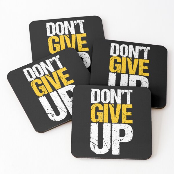 Item preview, Badass Inspiring Word | Don't Give Up  designed and sold by typoinspired.