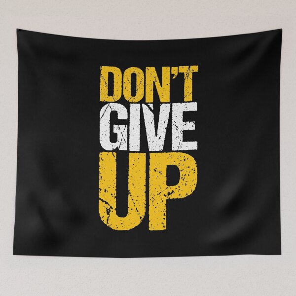 Item preview, Badass Inspiring Word | Don't Give Up  designed and sold by typoinspired.