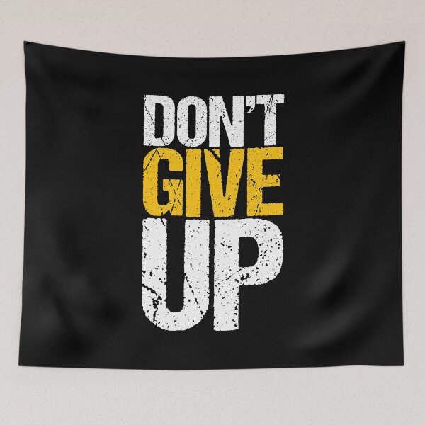 Item preview, Badass Inspiring Word | Don't Give Up  designed and sold by typoinspired.