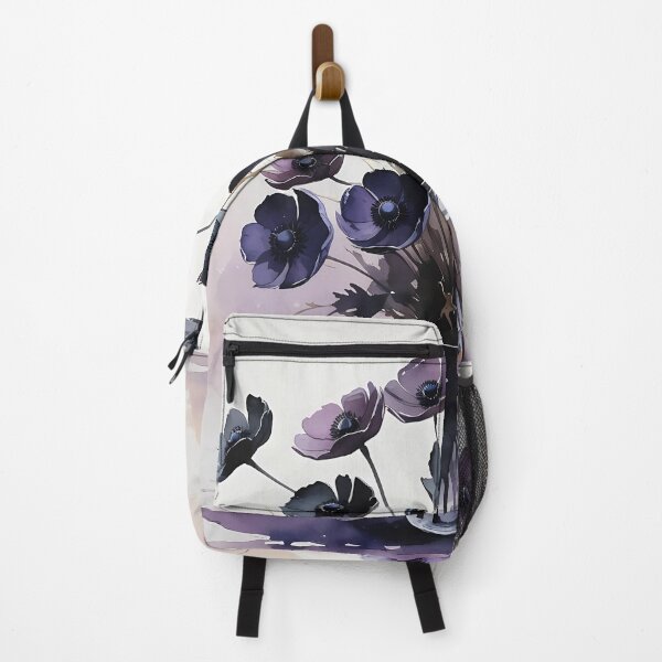 Item preview, Whispering Shadows – Black Anemone in Bloom designed and sold by Mos Thainique.