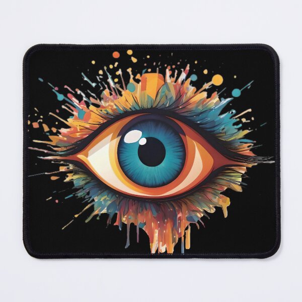 Item preview, Colorful Eye Art designed and sold by SanchillShop.