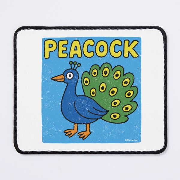 Item preview, Peacock cartoon - Weathered Look designed and sold by FunnehGacha.