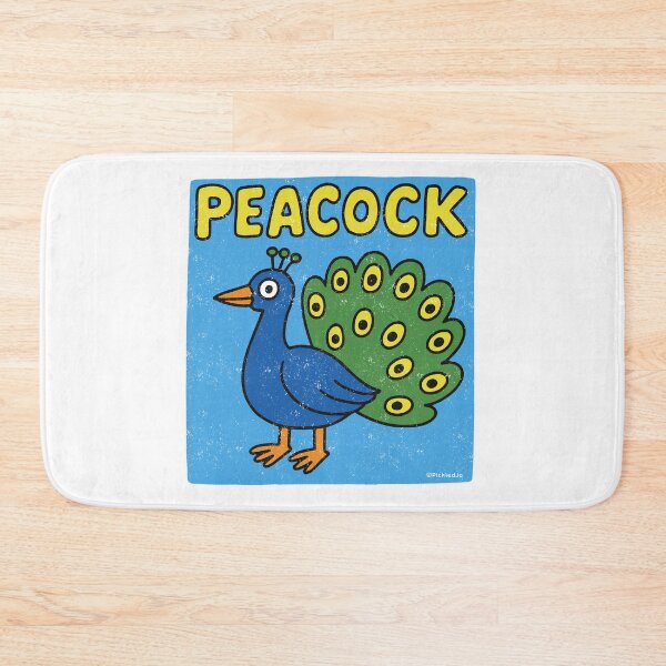 Item preview, Peacock cartoon - Weathered Look designed and sold by FunnehGacha.