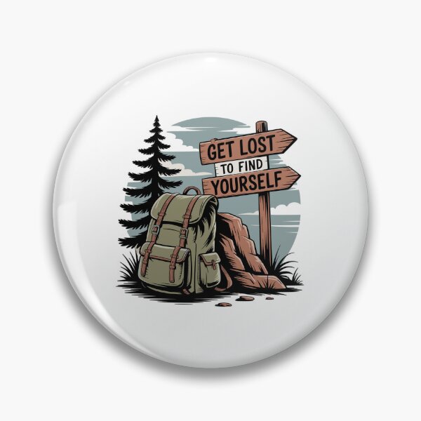Item preview, Get Lost to Find Yourself - Outdoor-Motiv designed and sold by MrERNST.