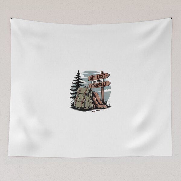 Item preview, Get Lost to Find Yourself - Outdoor-Motiv designed and sold by MrERNST.