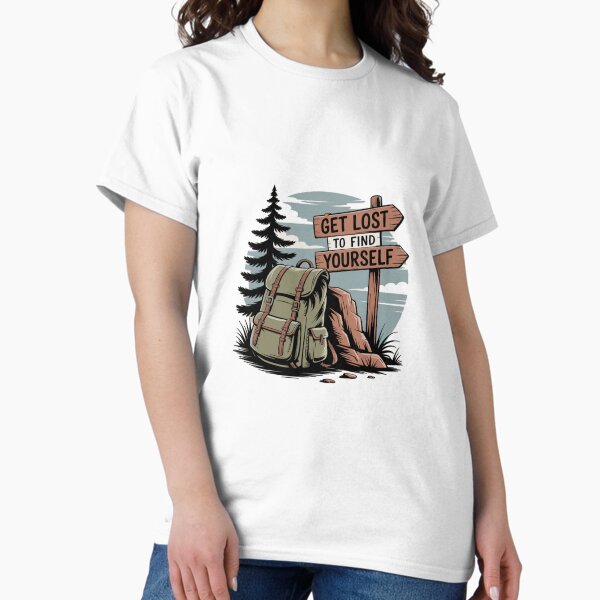 Item preview, Get Lost to Find Yourself - Outdoor-Motiv designed and sold by MrERNST.