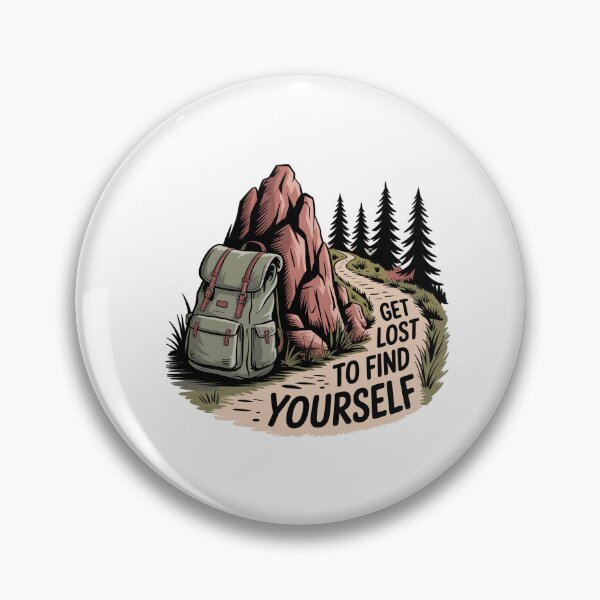 Item preview, Get Lost to Find Yourself - Outdoor-Motiv designed and sold by MrERNST.