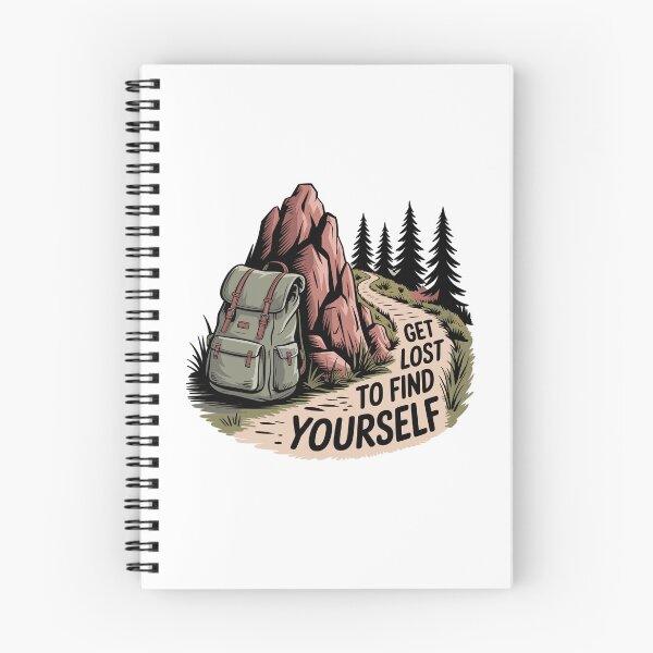 Item preview, Get Lost to Find Yourself - Outdoor-Motiv designed and sold by MrERNST.
