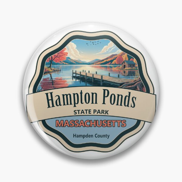 Item preview, Hampton Ponds State Park, Hampden County, Massachusetts designed and sold by Wanderful-roads.