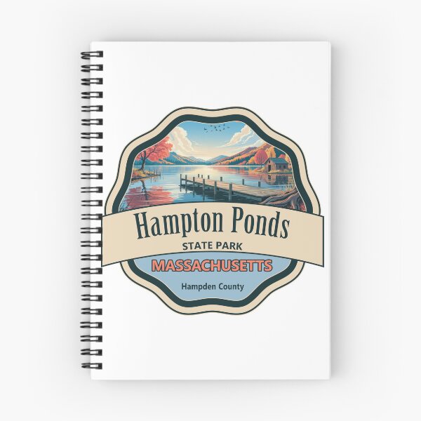 Item preview, Hampton Ponds State Park, Hampden County, Massachusetts designed and sold by Wanderful-roads.